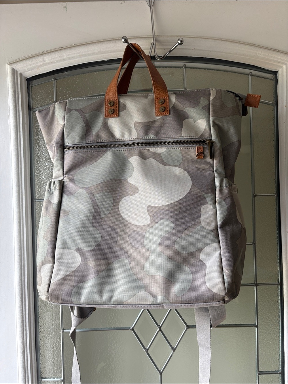 Thirty one Neutral Camo Backpack with Tan Accents